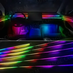 Vgetting Car Ambient Lights 140cm/55.1