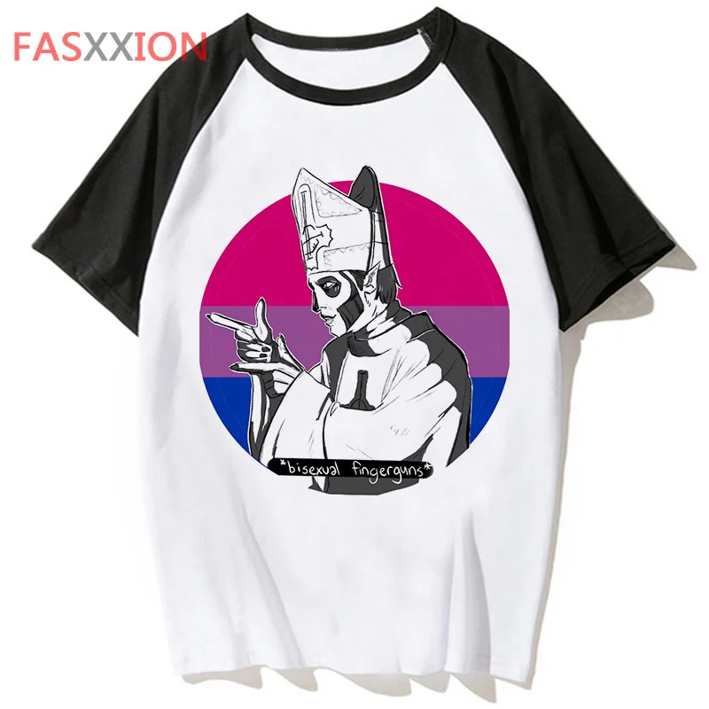 Ghost Band t shirt t-shirt female casual streetwear aesthetic grunge funny t shirt couple clothes