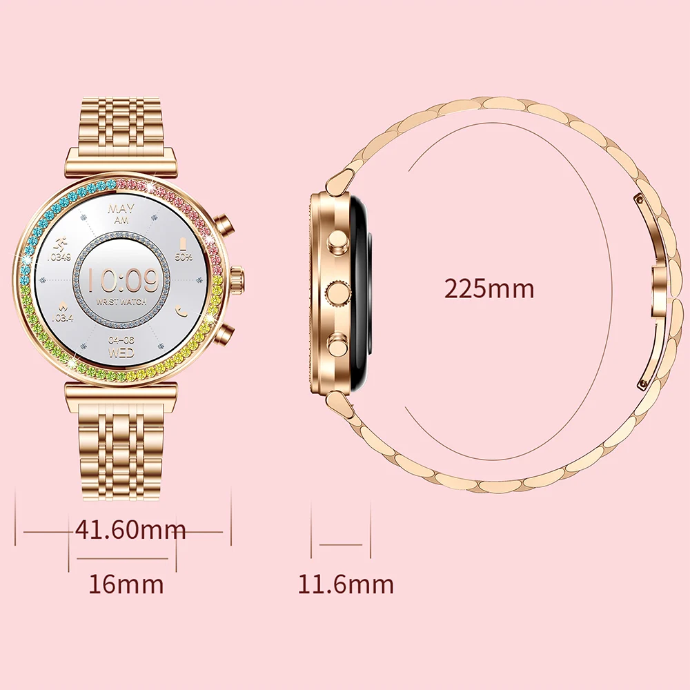 New Smart Watch supports music control Wireless calling weather forecast multiple sports modes smartwatch for holiday gifts