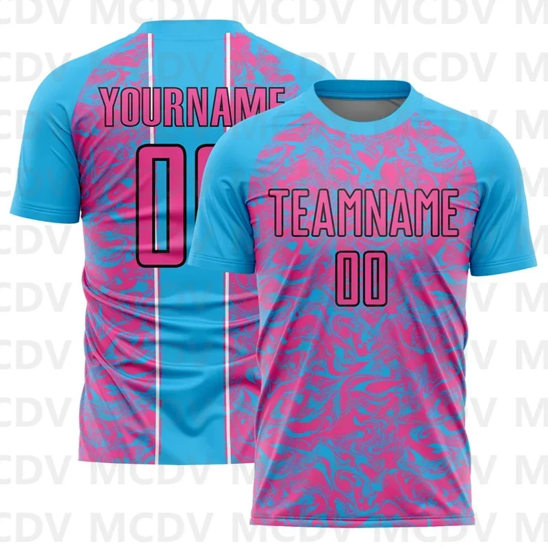 Custom Purple Gold-White Irregular Shapes Sublimation Soccer Uniform Jersey Personlized Team name and you name number T-Shirts