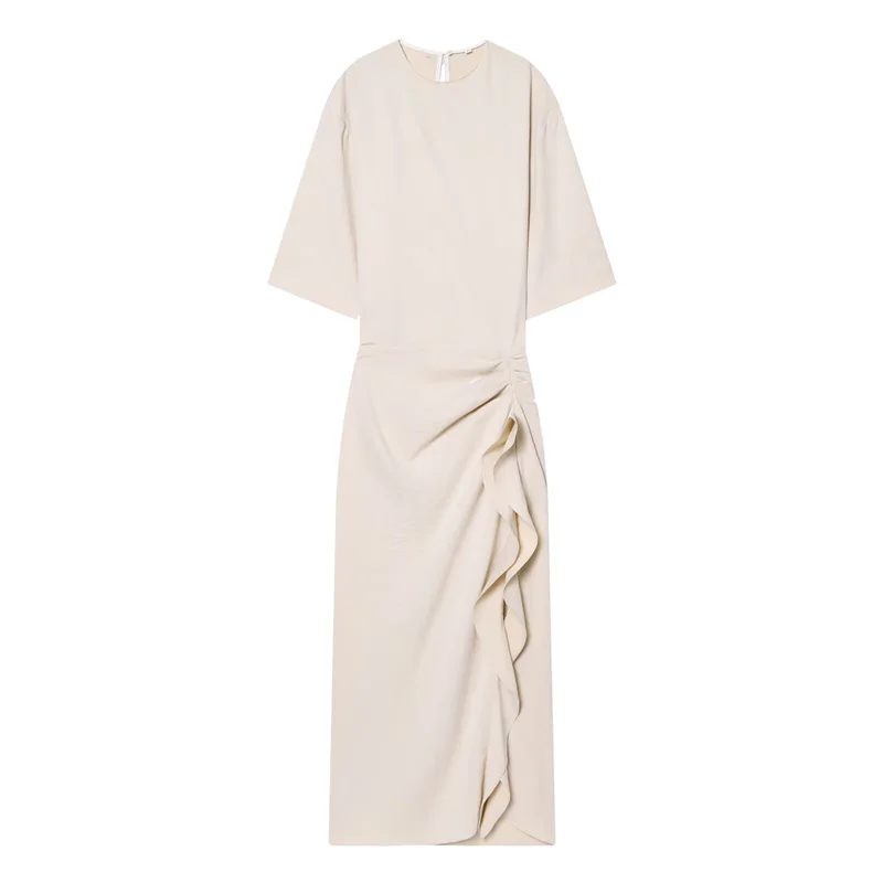 The Vienna Draped Maxi Dress S6565c55d7d4c46d3ad01d07f7f1dbb46G
