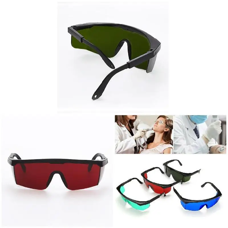 Gafas de protección láser, lentes de seguridad portátiles, a prueba de luz