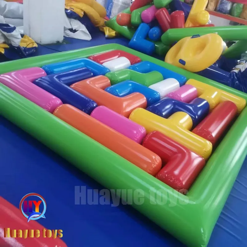 

Популярные большие блоки-головоломки, спортивные игры, командные строительные игры для развлечений, детские игрушки Дора, Tetri Blocks evel knievel, надувные