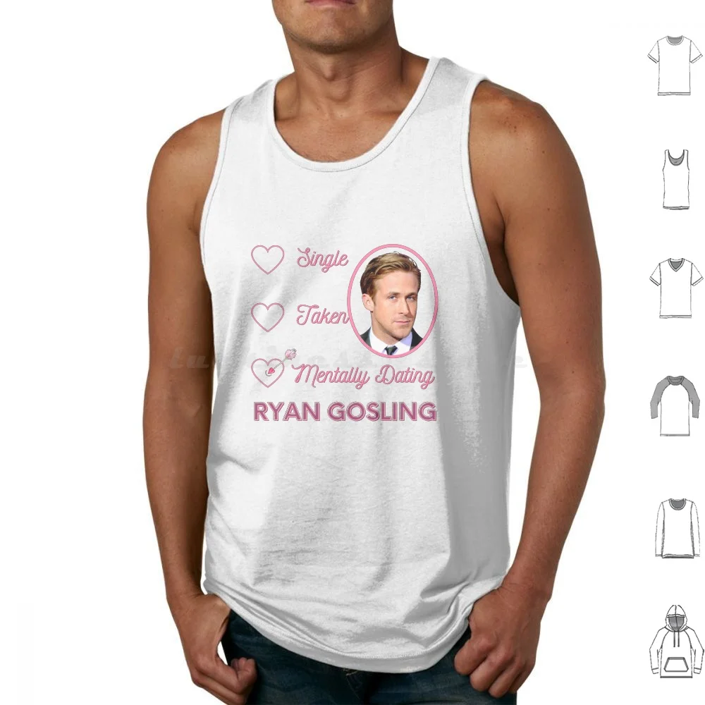 Mentally Dating Ryan Gosling Tank Tops Print Cotton Mentally Dating Ryan Gosling Ryan Gosling Ryan Gosling Ryan