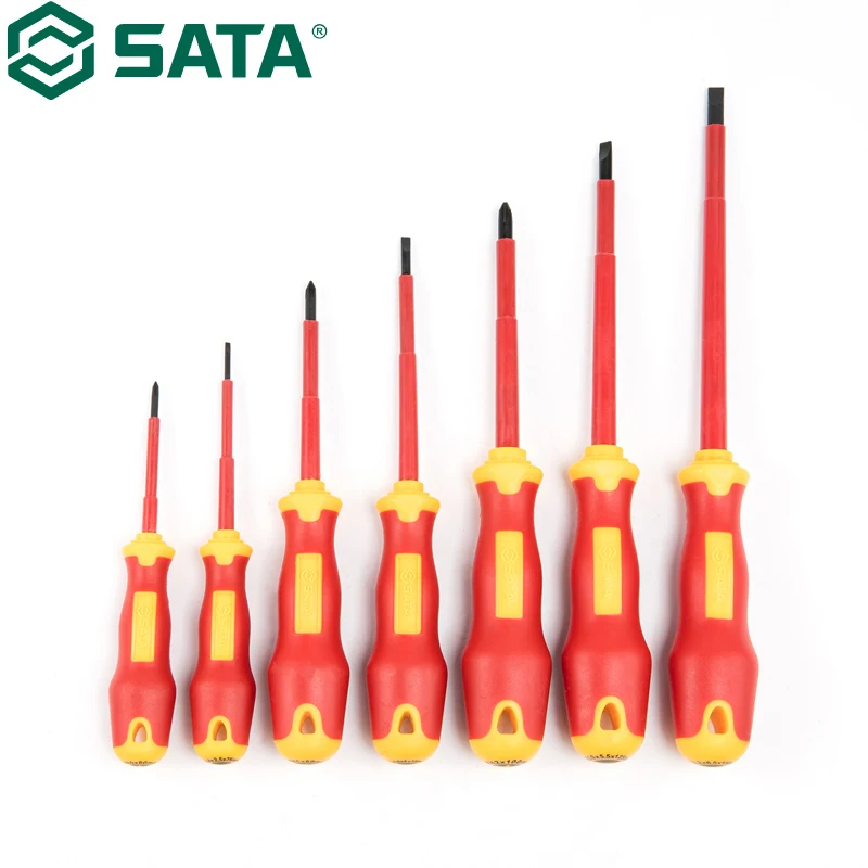 Isolados Chave de Fenda Grupo Série t Vde Sata 09303 Peças Materiais de Alta Qualidade Precisão Craft Estender a Vida Útil