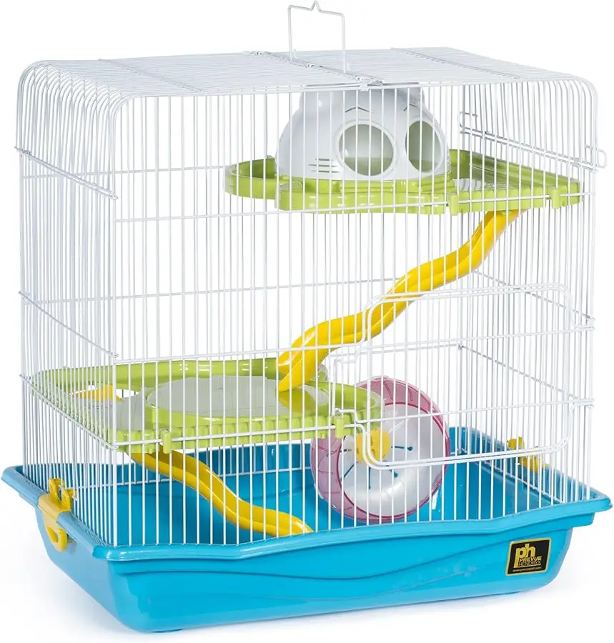 

Pre ue Pet Products SP2004BL Hamster Ha en, Medium, Blue