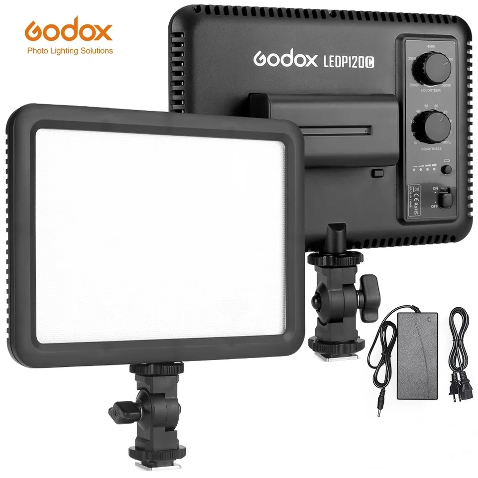 Godox Ultra Slim LEDP120C LED120C 3300K~5600K Studio Video