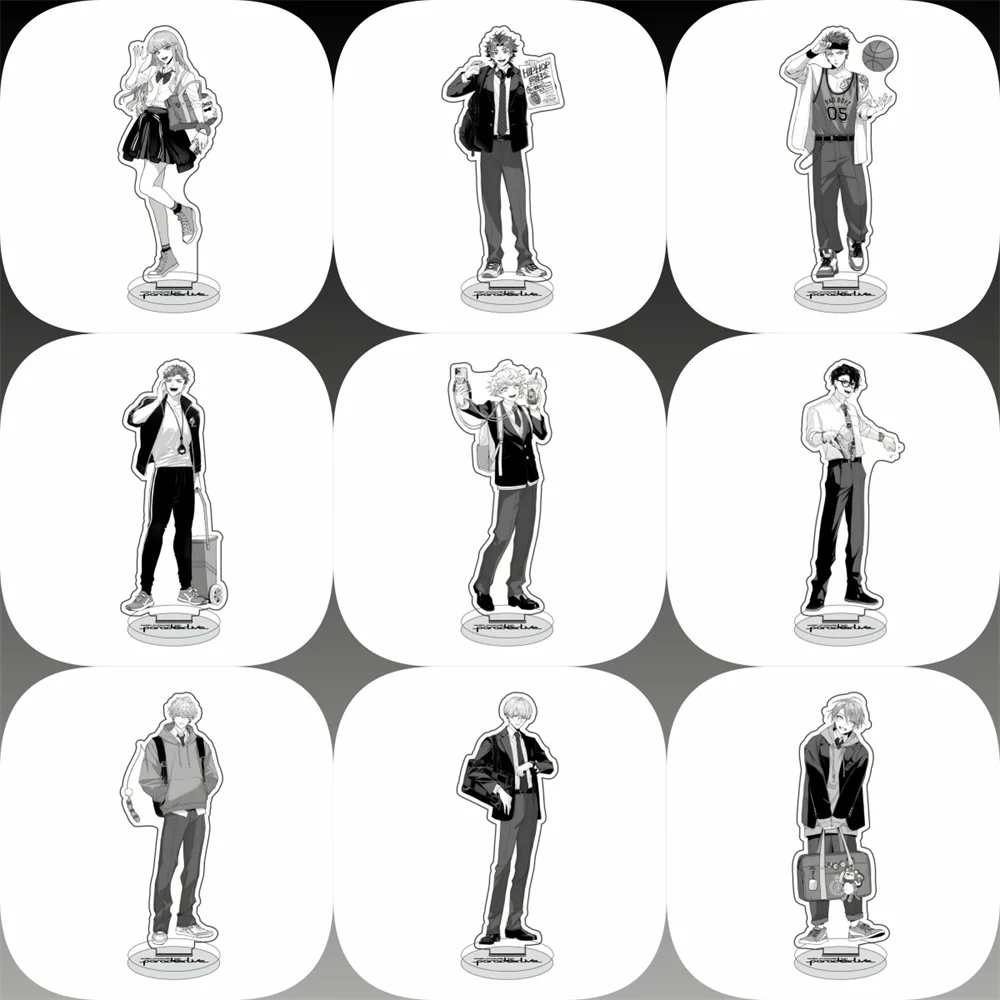 

15CM music Anime Paradox Live Acrylic Stand Model Cosplay Characters Ornament Accessories Goods Collection Christmas Gifts