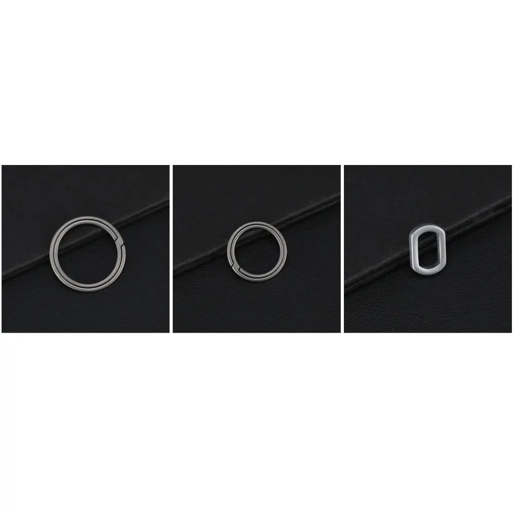 Touwdruppel hangende gesp Outdoor gereedschap Autosleutelhanger Super lichtgewicht sleutelhangers Titanium sleutelhanger Titanium sleutelgesp
