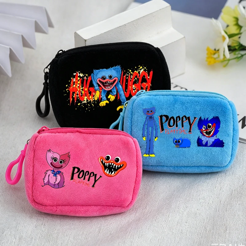 

Game Poppy's Playtime Coin Purse Cartoon Funny Key Earphone Storage Bag Coin Pouch Small Zipper Wallet Men Women Purse Gift