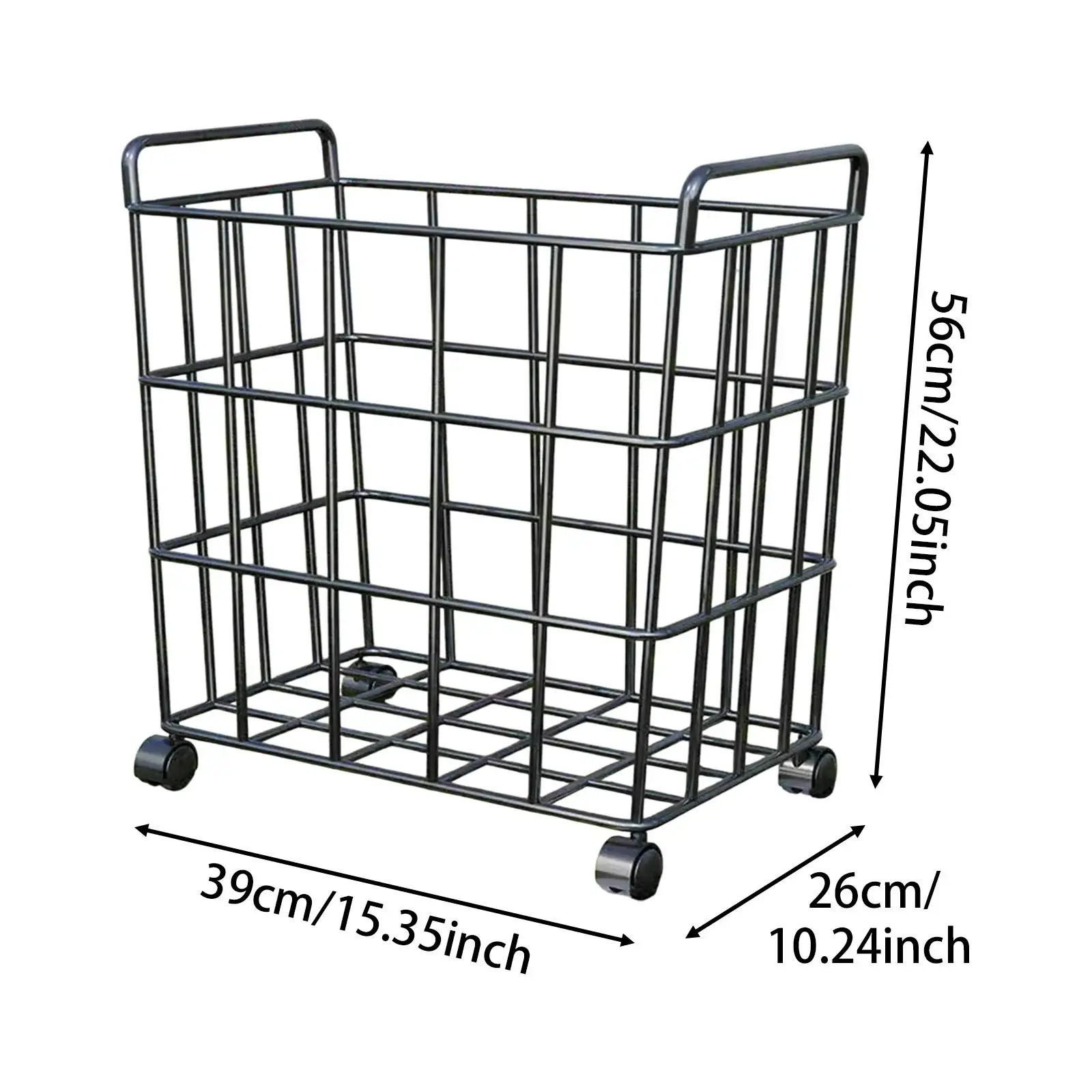 Carro de almacenamiento de pelotas deportivas con ruedas, soporte de equipo deportivo resistente, organizador con ruedas para juegos de Club, garajes interiores y exteriores