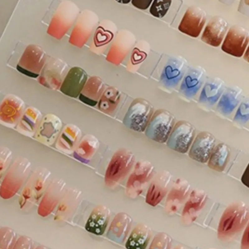 Nail Art Piece Storage Book Large Capacity Exhibition Photo Album Card Clip Display Board DIY Simple Album Storage Book A4/5/6