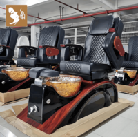 Budget-Friendly Spa Pedicure Chair with Square Basin Auto-Fill  Salon Massage Recliner Wholesale Price for SPA Clinics