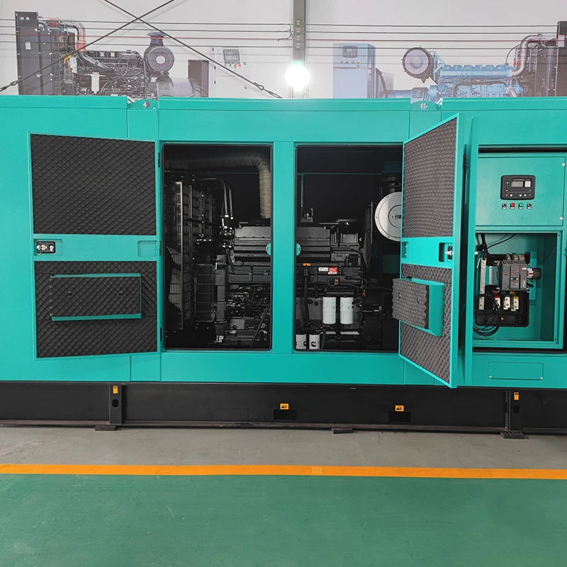 Industrial Diesel Power Generator Soundproof Diesel Dynamo 400kw Silent Generator