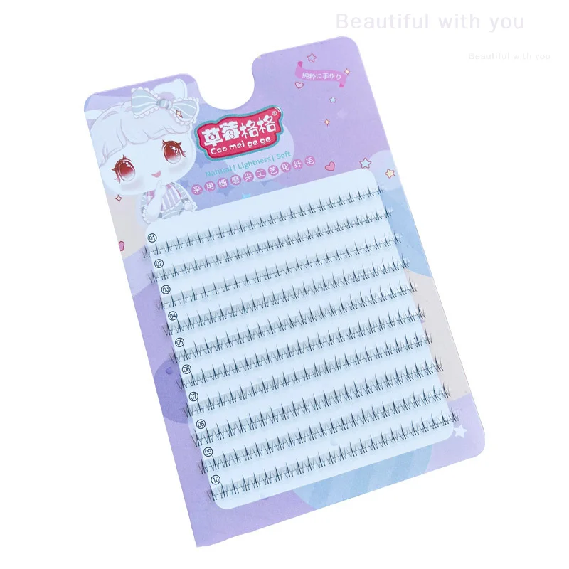 NewLower Lashes Natural Lower Lashes Segmented Lower Lashes Single Lashes Comic Lower Lashes Makeup Tools Eyelash Extension