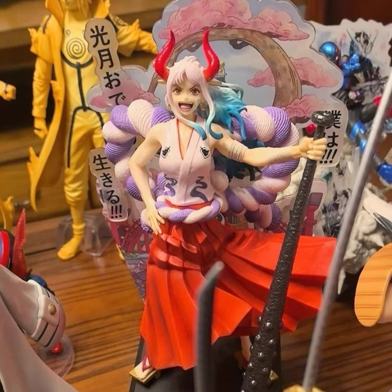 

Brand New Bandai One Piece A New Dawn B Award Yamato Desktop Ornaments Collection Gifts