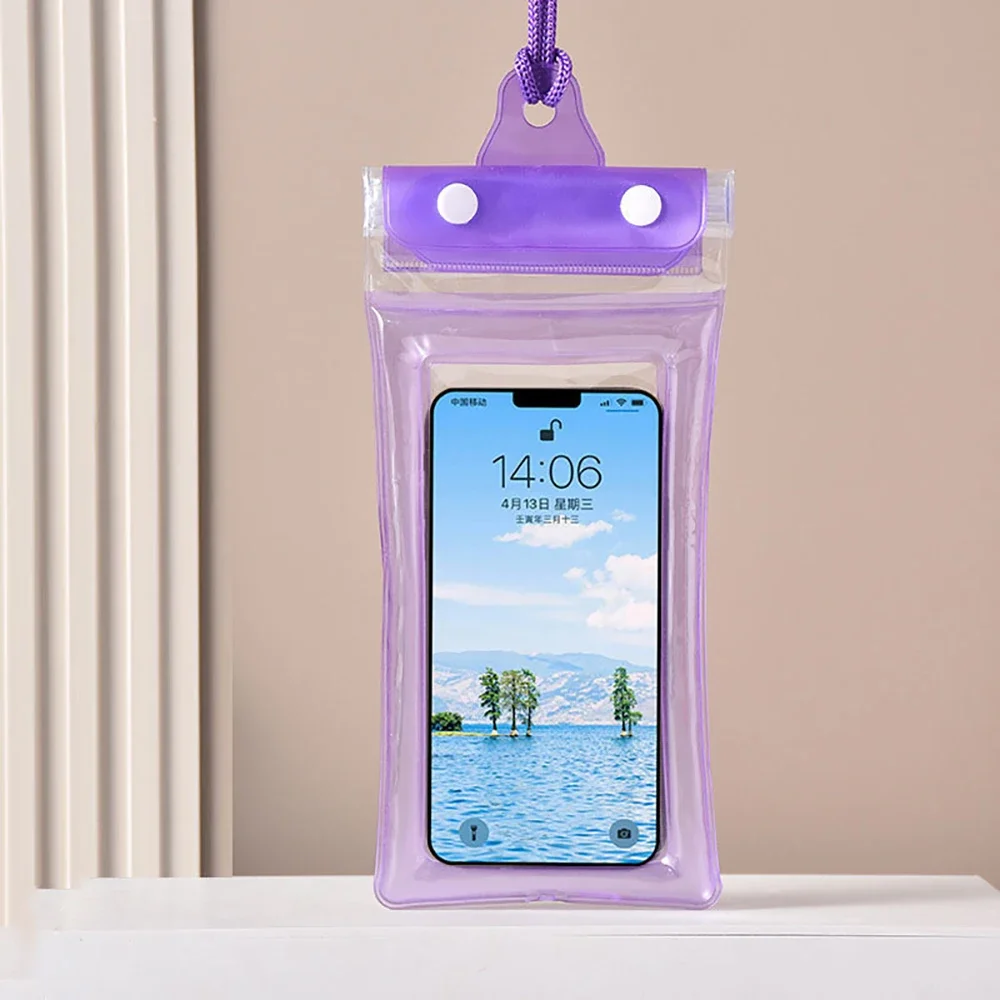 مقاوم للماء جراب هاتف الحقيبة السباحة العائمة غطاء حقيبة آيفون 13 14 15 16 برو سامسونج S23 S25 شاومي هواوي أقل من 6.8'' #5