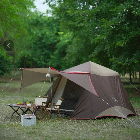 

Vidalido Khemah Kemah Namiot Acampar Zelt Tenda Carpa Weight 9.2kg Family Automatic Tente Glamping Camping Outdoor Other Tents