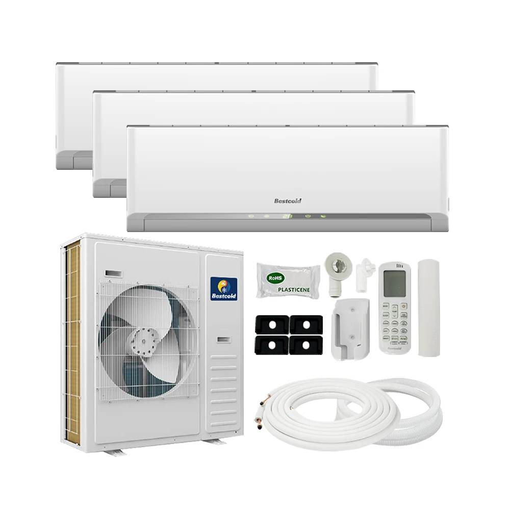 

Миниатюрный настенный 5-зонный инверторный кондиционер | Настраиваемый умный кондиционер | Для домашнего использования