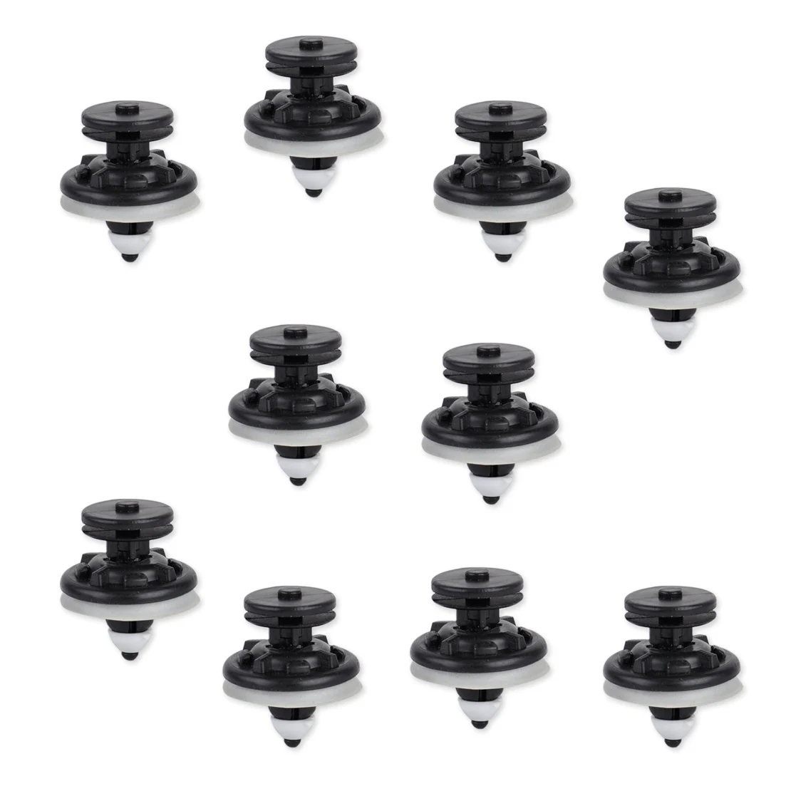 CITALL 10Pcs Push-Type Trim Panel Retainer with Sealer 6Q0 868 243 For VW Golf Jetta Tiguan Passat 2004-2010 2011 2012 2013 2014