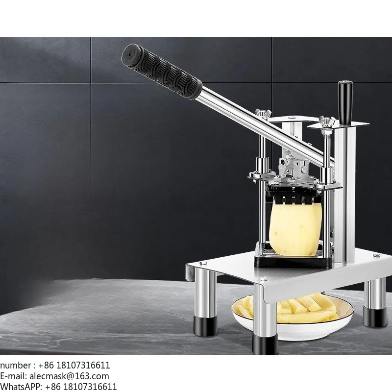 

Commercial household cutting cucumber radish potato lettuce French fries dicing cutter