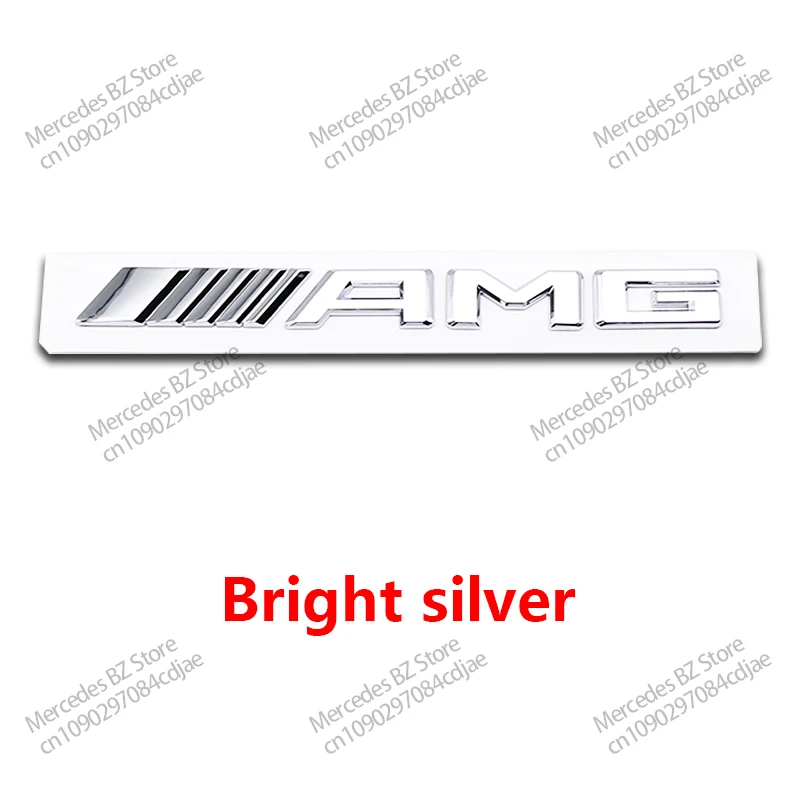 ABS Car Rear Trunk Emblem Sticker Accessories for Mercedes Benz AMG GLK GLA ML CLS CLA W203 W124 W204 W221 W220 W205 W212 W177