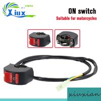 NOW Universal Motorcycle Handlebar Fog Light Switch ON-OFF Button Switch 12VDC For U5 U7 LED Head Lamp Angel Eyes Light