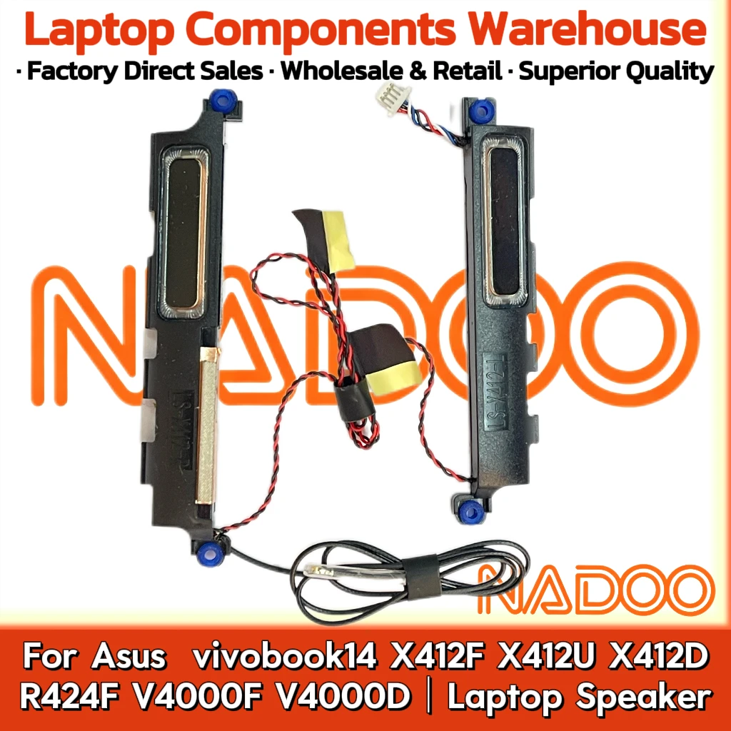 

New Original Laptop Notebook Audio Speaker For Asus vivobook14 X412F X412U X412D R424F V4000F V4000D Built in horn audio
