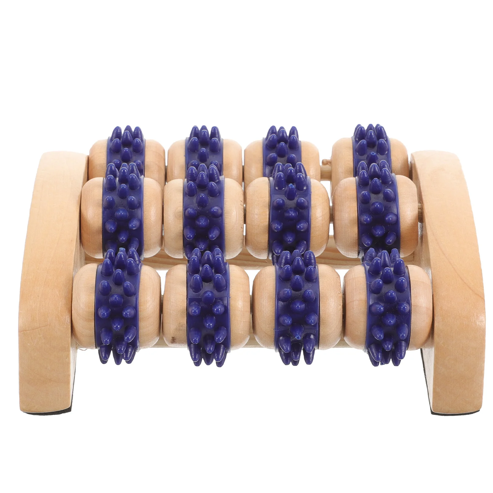 

Роликовый массажер для ног, деревянная массажная палочка для тела, облегчение акупунктурных точек, боли в мышцах, легкий дорожный ручной нога, спина, теленка