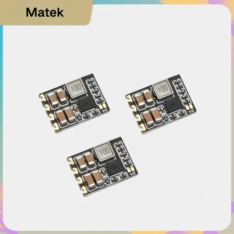 3pcs Matek Micro BEC 6-30V to 5V/9V Adjustable Step-down Regulator for RC Model DIY FPV Parts Accessories