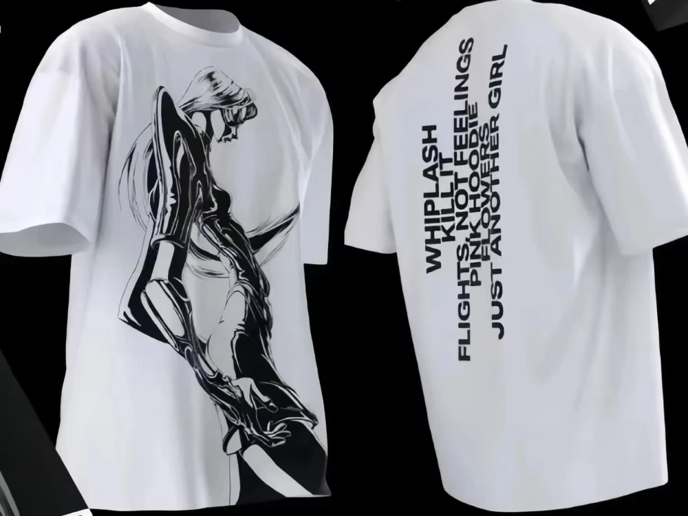 2025 KPOP Aespa Whiplash Limited Editionเสื้อยืดผู้ชายผู้หญิงแขนสั้นผ้าฝ้ายTee KARINA GLSELLEฤดูหนาวNINGNINGพิมพ์Y2kเสื้อ