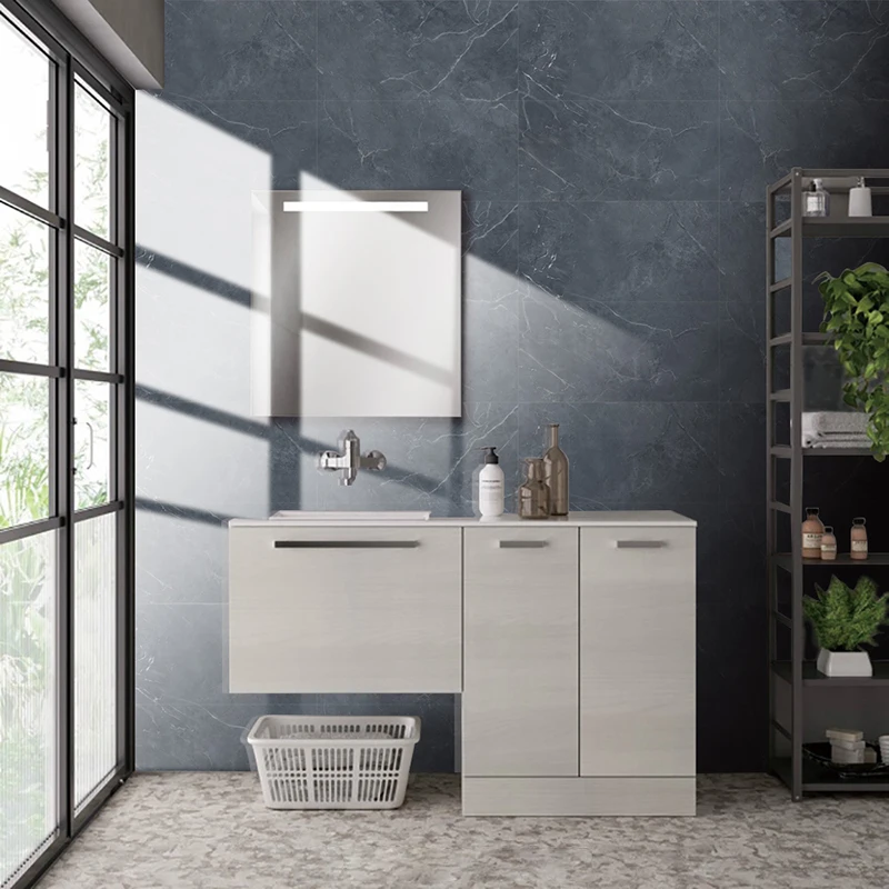 4pcs/16pcs Self-Adhesive Marble Peel and Stick Wallpaper Floor Tile Wall Stickers for Home Bathroom Kitchen Wall Sticker 30x15cm