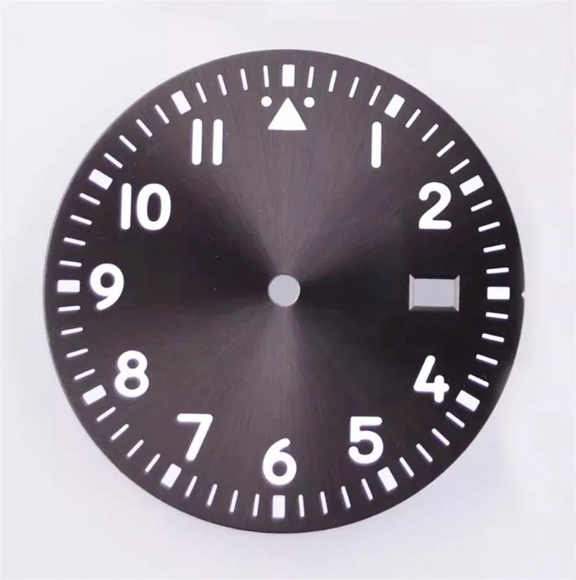 قرص ساعة 33.8 ملم أسود، فضي، أخضر، أزرق مناسب لملحقات ساعة الحركة NH35 NH35A NH36 NH36A