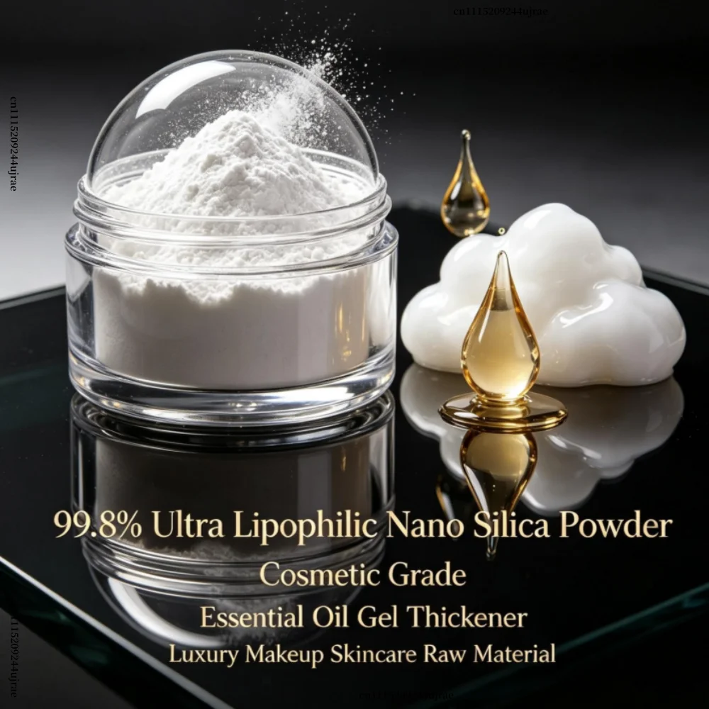 Ultra Luxury Skincare - 99,8% ultra-lipofiel nano-silicapulver, cosmetische kwaliteit, essentiële