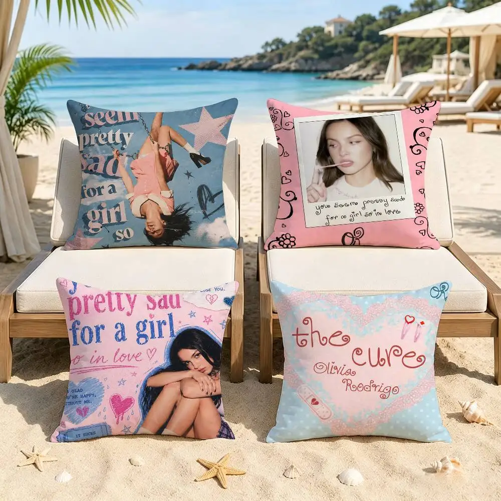 You Seem Pretty Sad for a Girl So in Love   45*45cm Cushion Cover Pillow Cover Decor Pillowcase Home Pillowcase for Couch Pillow
