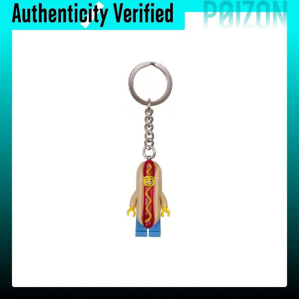 LEGO Classic Collection Hot Dog Vendor Minifigure Pendant Keychain Building Blocks 0 300pcs 853571 853571-1