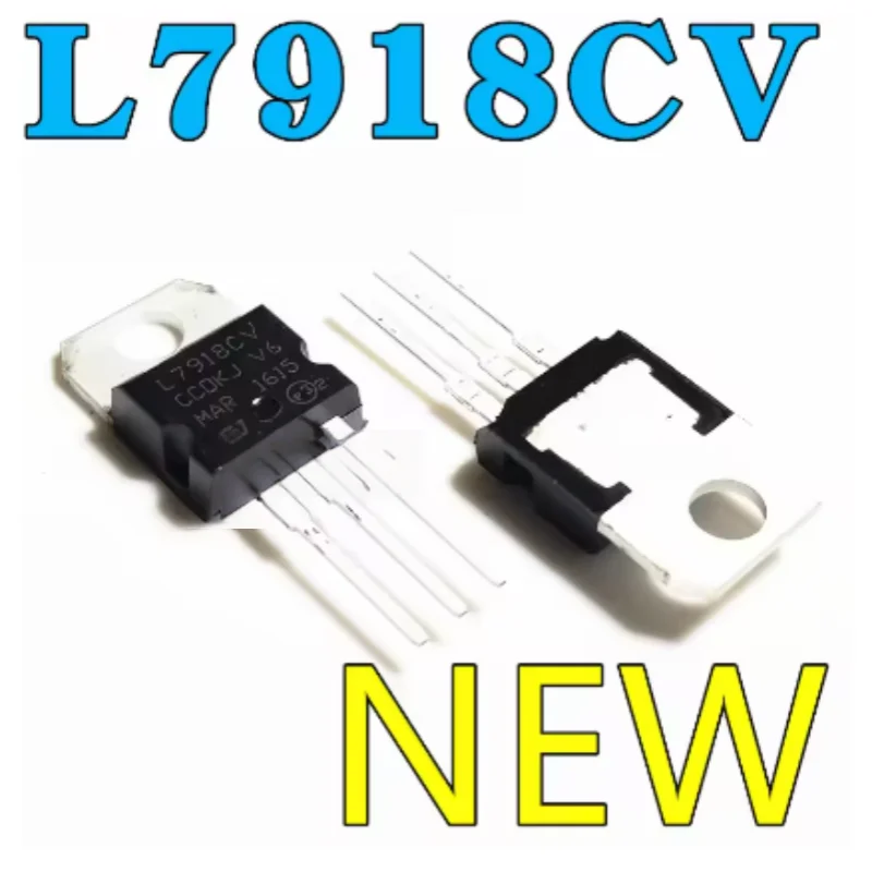 10pcs L7918 L7918CV LM7918 TO-220 Three-terminal regulator 18V Transistor, three-terminal voltage regulator,