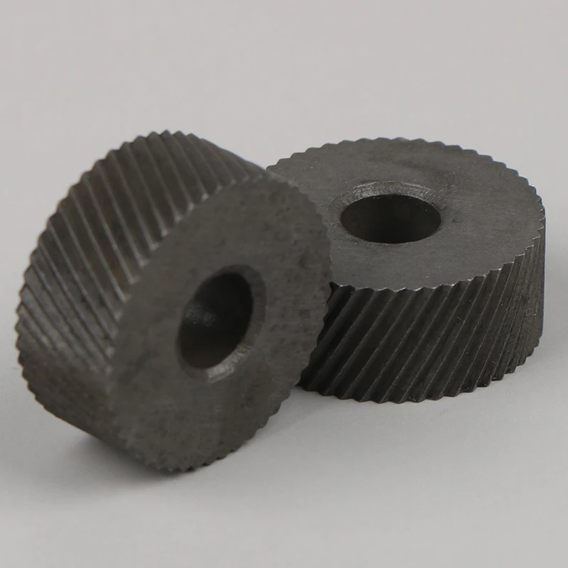 2PCS High Quality Anti Slip Diagonal Coarse 1.0 Reticulate Knurling Wheel For Metal Lathe