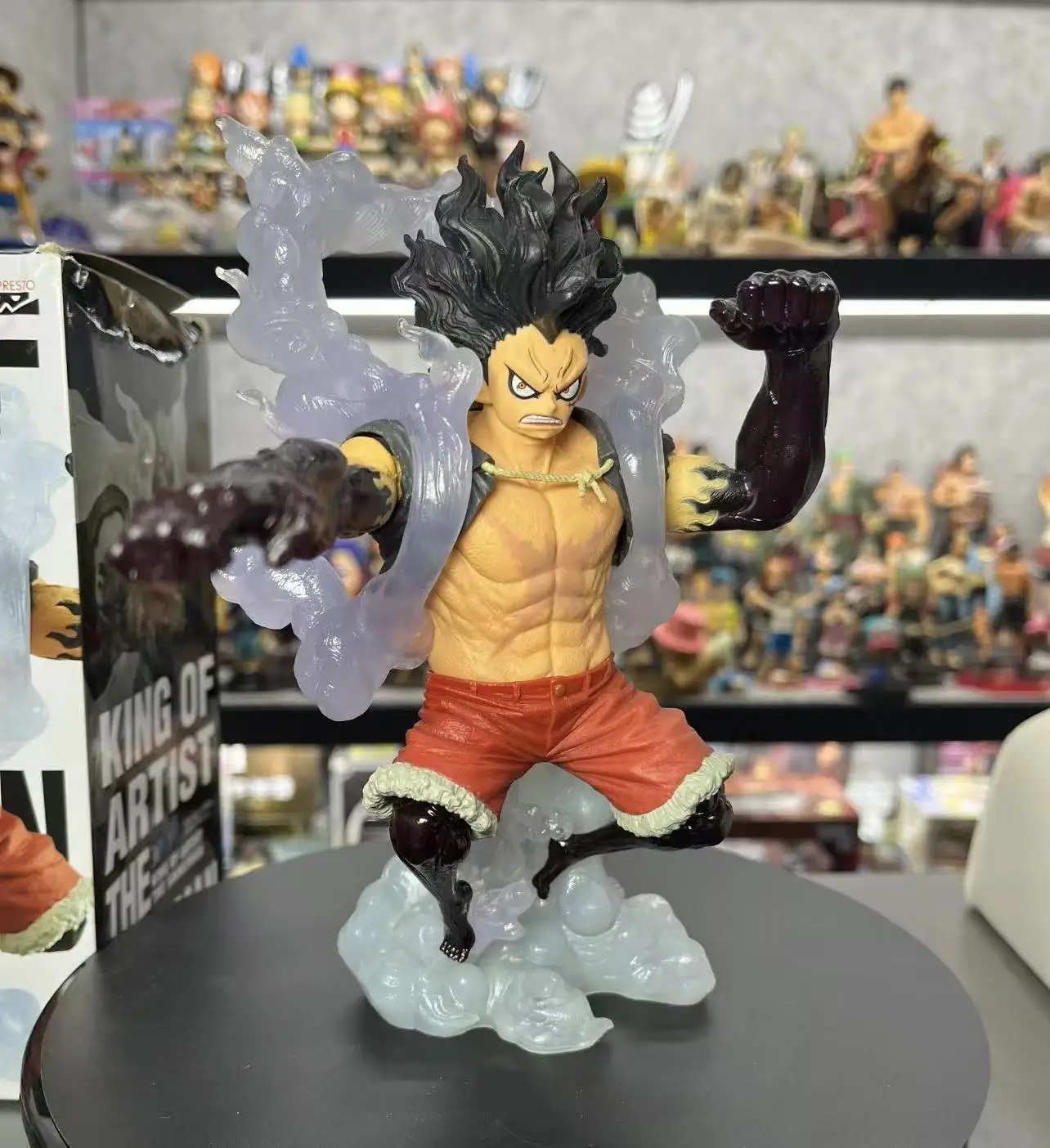 In Stock Bandai Banpresto One Piece Monkey D. Luffy Gear 4 Wano Country Boundman Snakeman Figure Model Collection Toy Gift - view 3