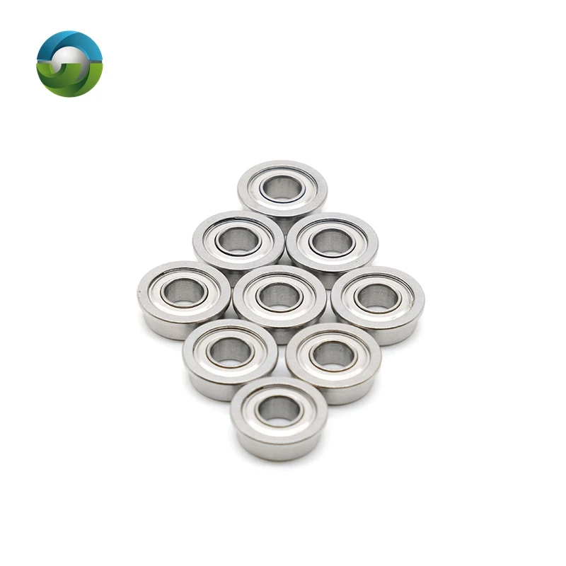 10PCS F686 ZZ Flange Bearing 6x13x5 mm ABEC-7  Flanged F686 Z ZZ Ball Bearings F618/6ZZ