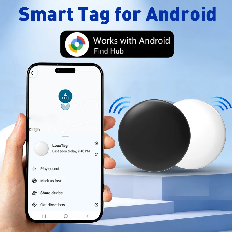 جهاز تتبع أندرويد لمسافات طويلة مكتشف جهاز محمول مضاد للضياع لتطبيق Google's Find Hub تحديد موقع العلامة الذكية لـ Pixel Xiaomi GMS #1