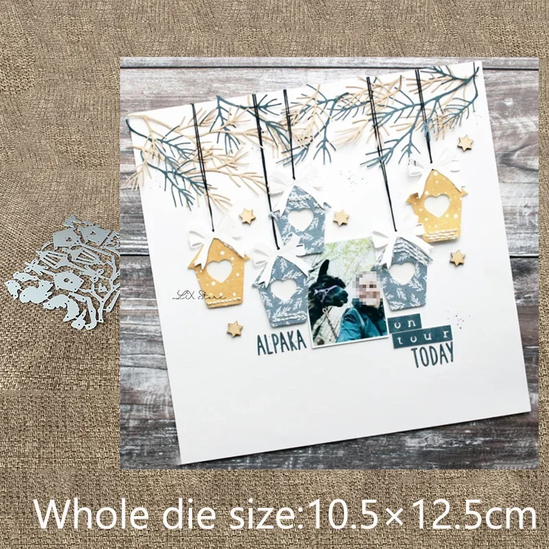 New Design Craft Metal stencil mold Cutting Dies house animals decoration scrapbook die cuts Album Paper Card Craft Embossing