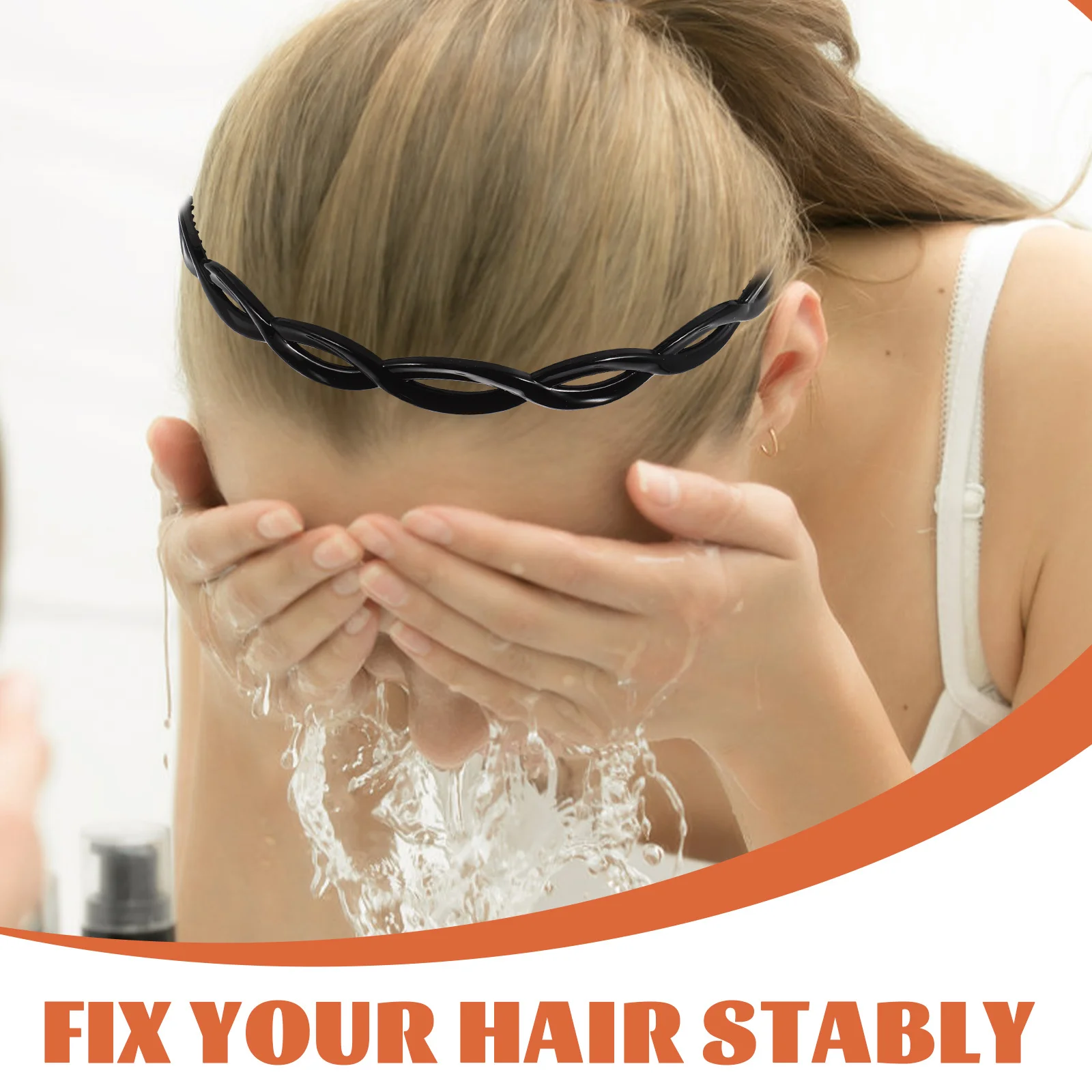 

8Pcs Hairbands Non-Slip Teeth Headbands Women Makeup Exercise Workout Hair Styling for Girls Fashion Accessories