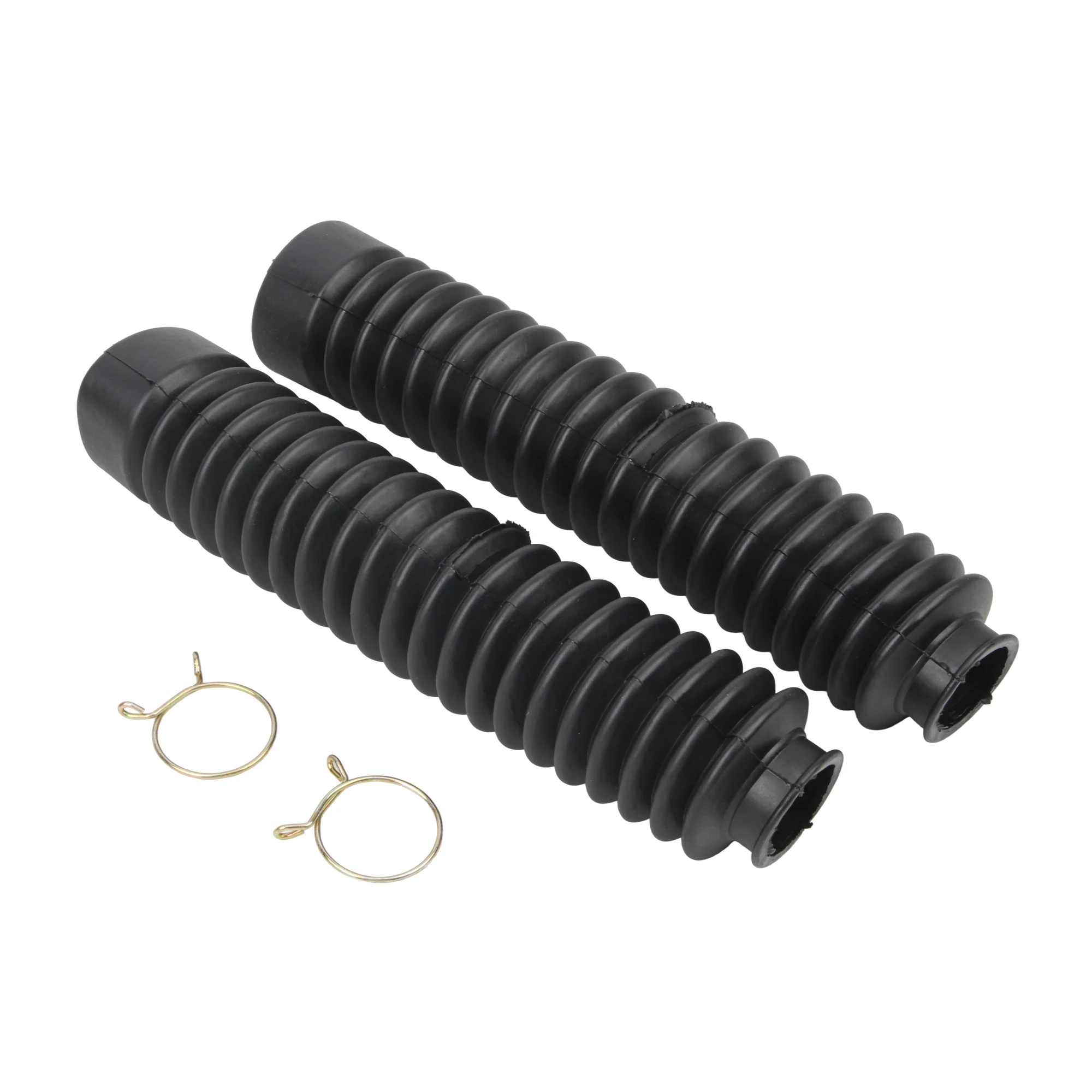 2 Stück Motorrad Gummi Vorderradgabel Staubschutzabdeckung Gabelbalgen Gamaschen für HONDA CRF150F XL250 Kawasaki XG250 XT225 – Detail 7