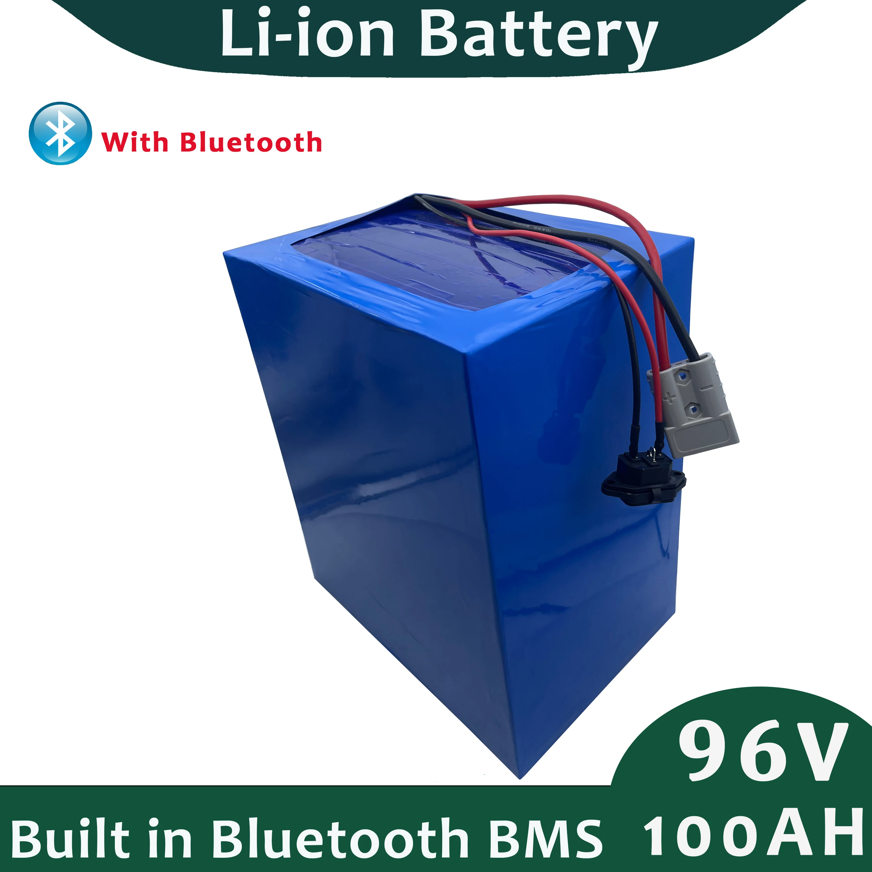 

96V 100AH Lithium Ion Battery Built In Bluetooth BMS For Electric Car