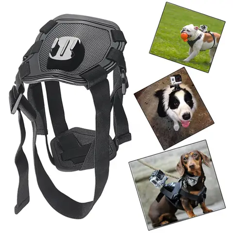 Adjustable Fetch Dog Band for Gopro Hero11 10 9 8 7 Dog Harness Chest Belt Strap Sports Camera Mount Holder for SJCAM for Xiaoyi