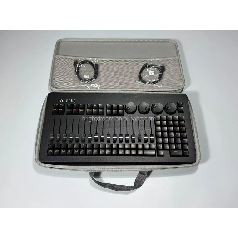 وحدة تحكم Dmx Mini Stage Light مع حقيبة لتحريك أضواء شعاع الرأس