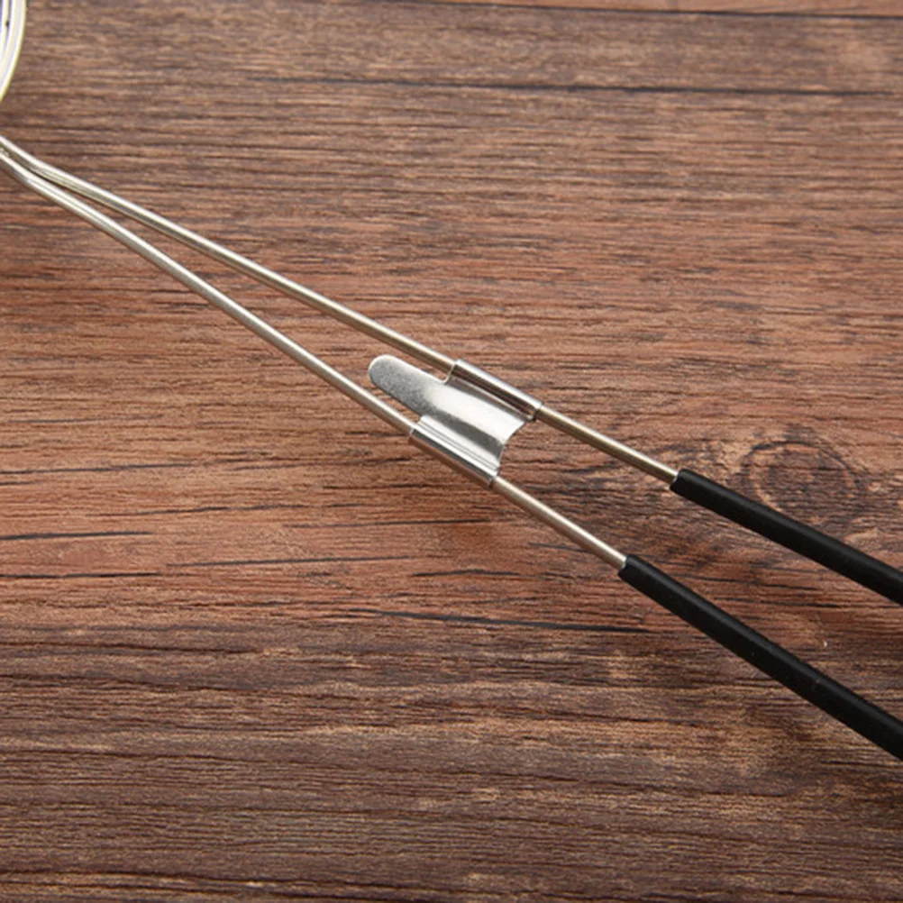 

3pcs Stainless Steel Strainer 6.5Cm 8Cm 10Cm Fine Mesh Colander Spoon Long Handle Heat Resistant For Hot Pot Pearl Milk Tea