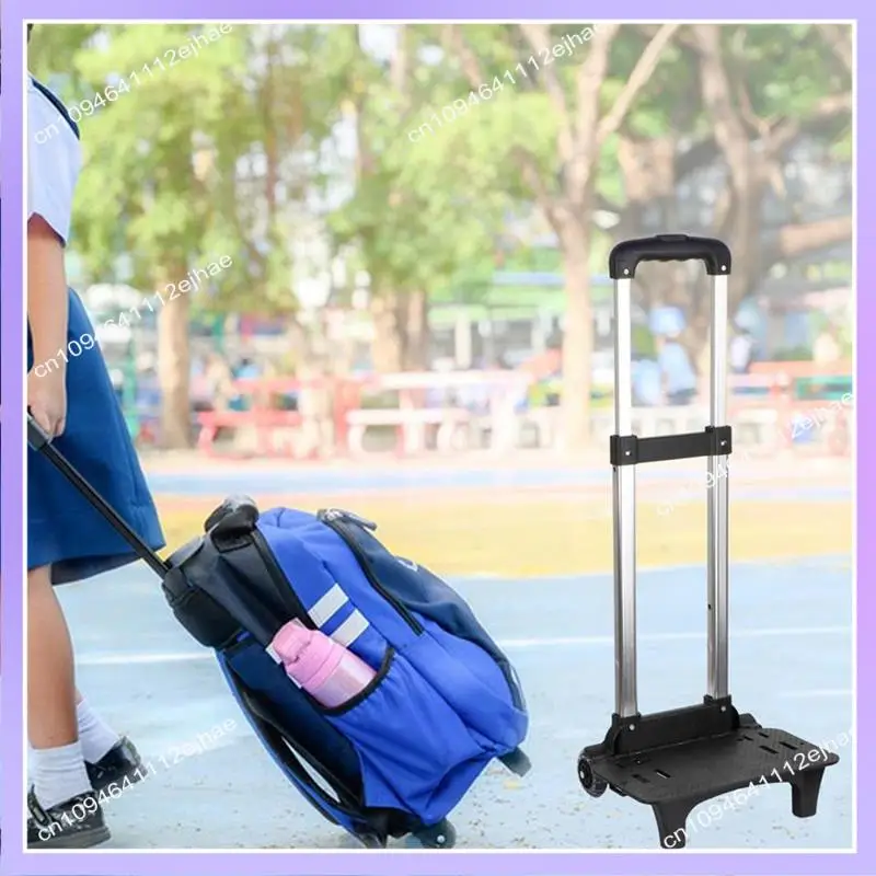 N83r mochila carrinho de bagagem carrinho compacto dobrável estação escolar ferramenta de economia de trabalho
