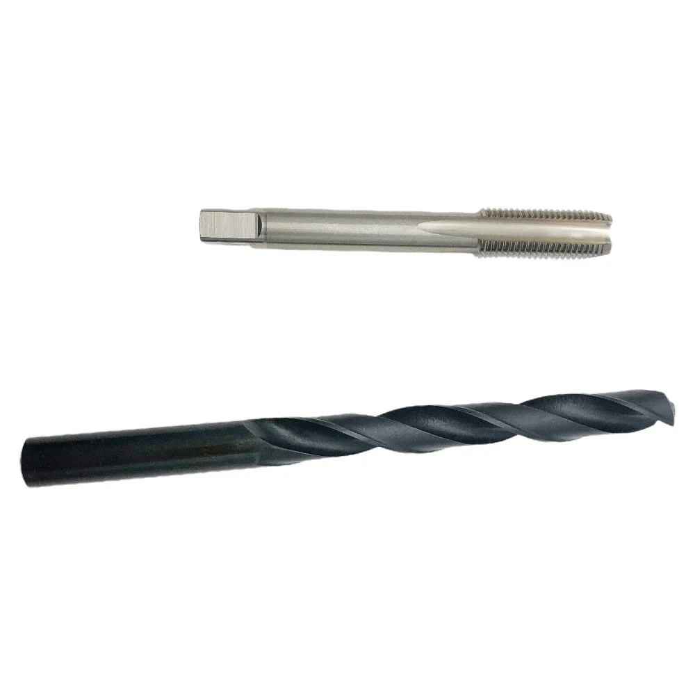 M12 x 1.25 Metric Thread Tap Right Hand HSS with 10.8mm Drill Bit M12x1.25 Tap Set RH Hand Tools M12 x 1.25 Threading Tool